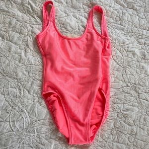 90s Jantzen Hot Pink Swimsuit Barbiecore!
